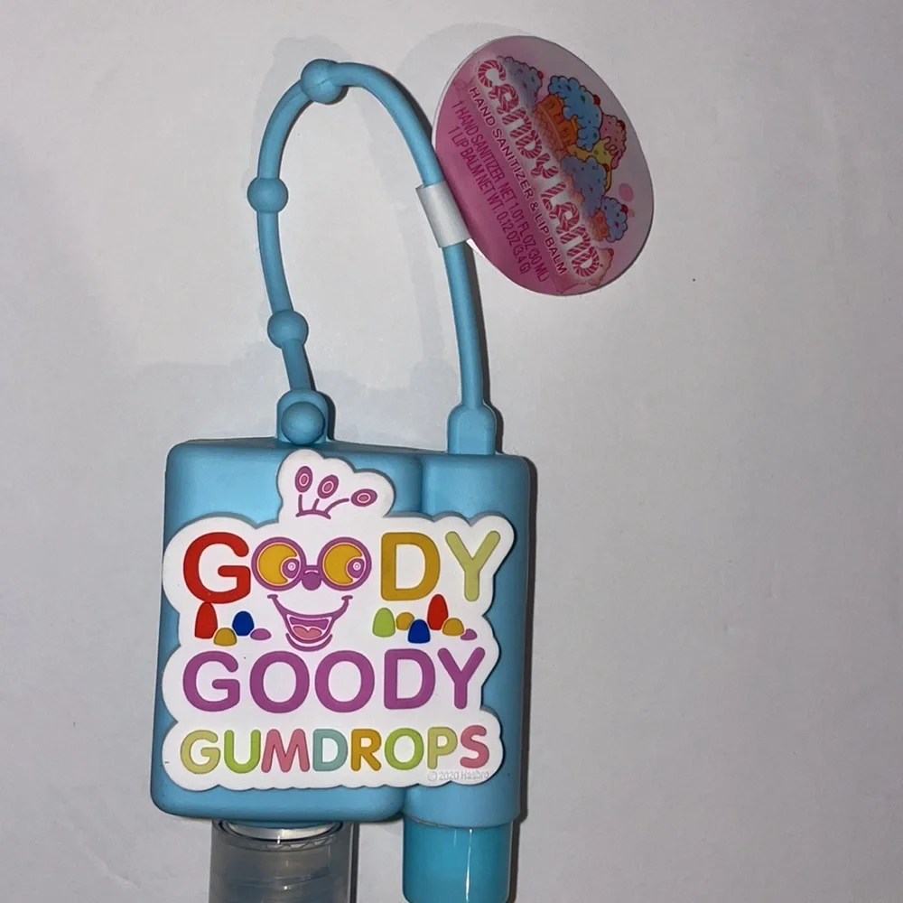 5 Candyland case with hand sanitizer and lip balm